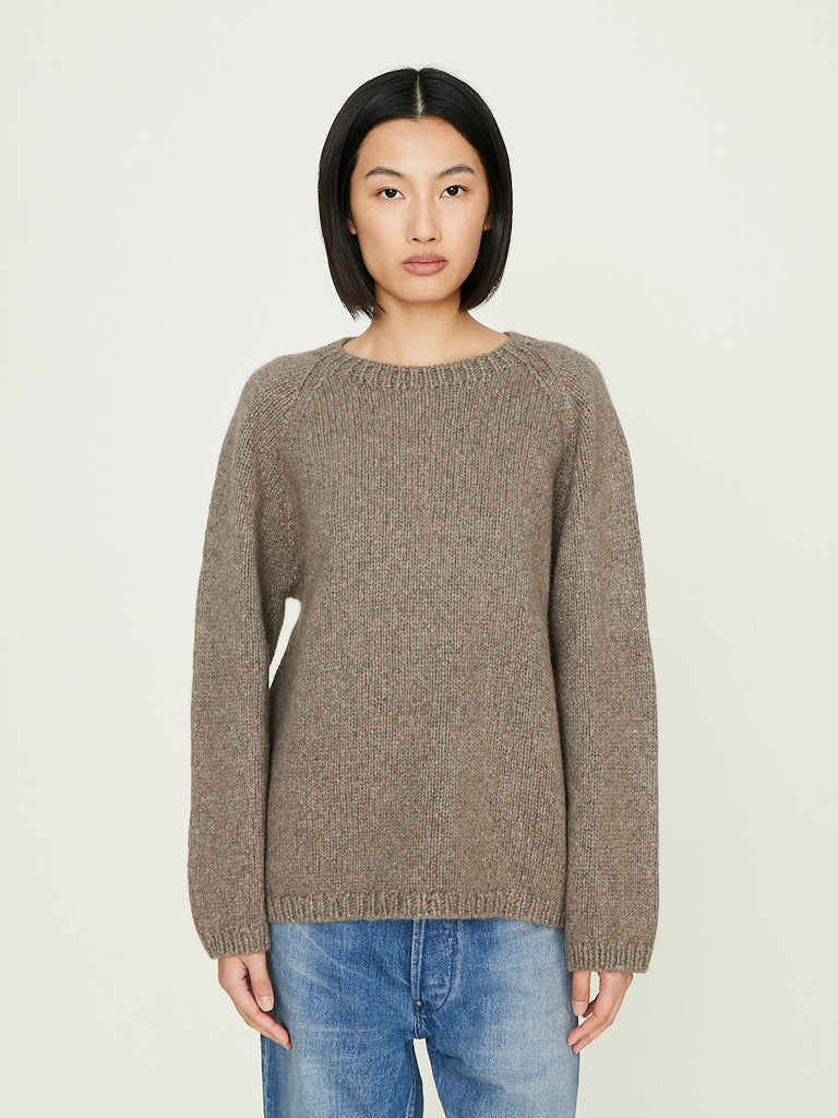 Wommelsdorff - Cayenne Sweater in Brown Melange
