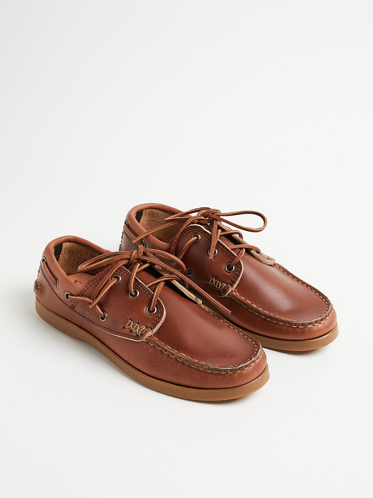 Υuketen Women's Boat Shoes in C Whisky