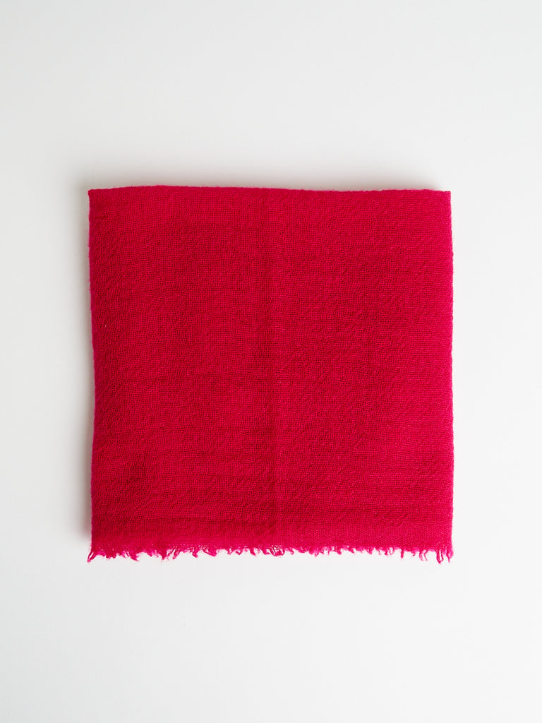 Apuntob Cashmere Scarf in Raspberry