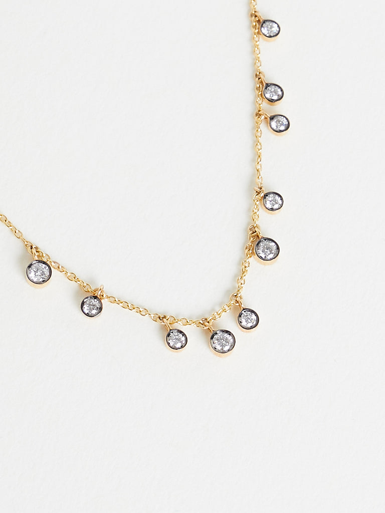 Yannis Sergakis - Pendant Necklace with 0.4ct White Diamonds on 18k Yellow Gold