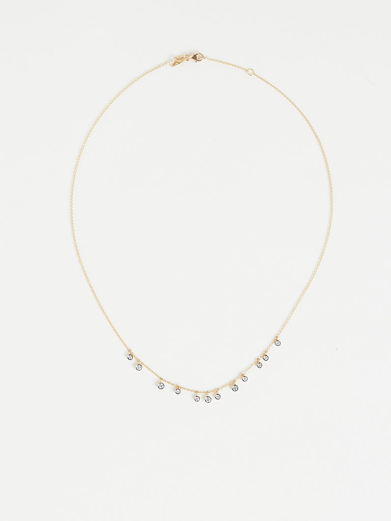 Yannis Sergakis - Pendant Necklace with 0.4ct White Diamonds on 18k Yellow Gold