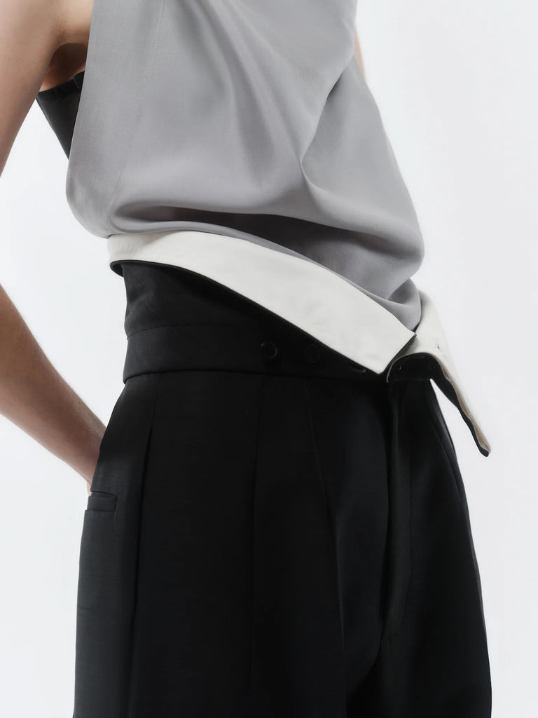 Carven - Orchid Trousers in Deep Black