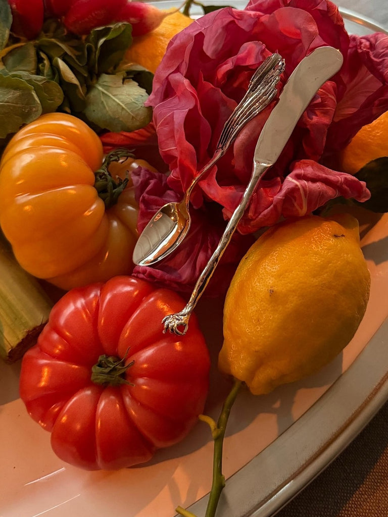 Alice Waese - Fin Feather Spoon in Sterling Silver