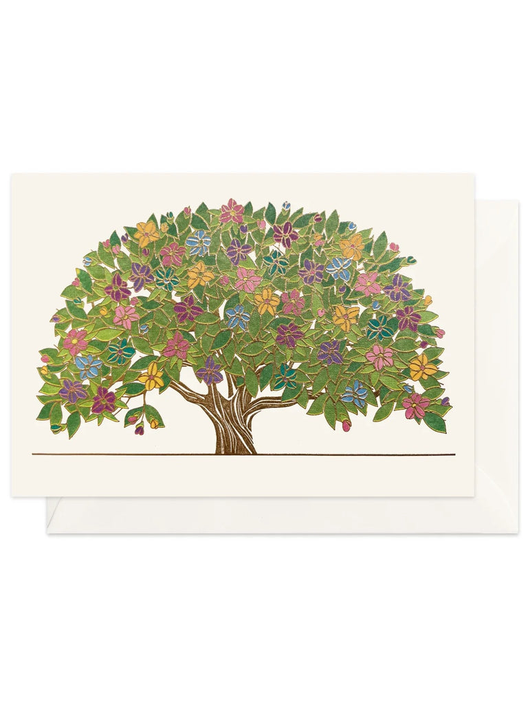 Bohemia Paper Summer Tree Greeting Card