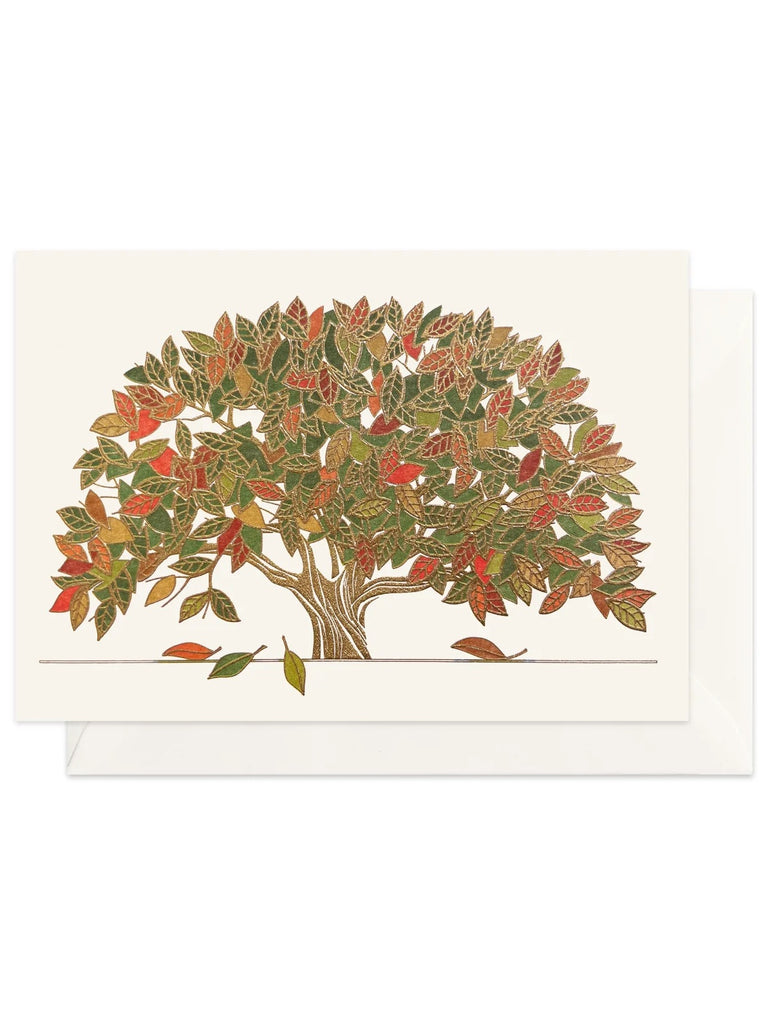 Bohemia Paper Autumn Tree Greeting Card