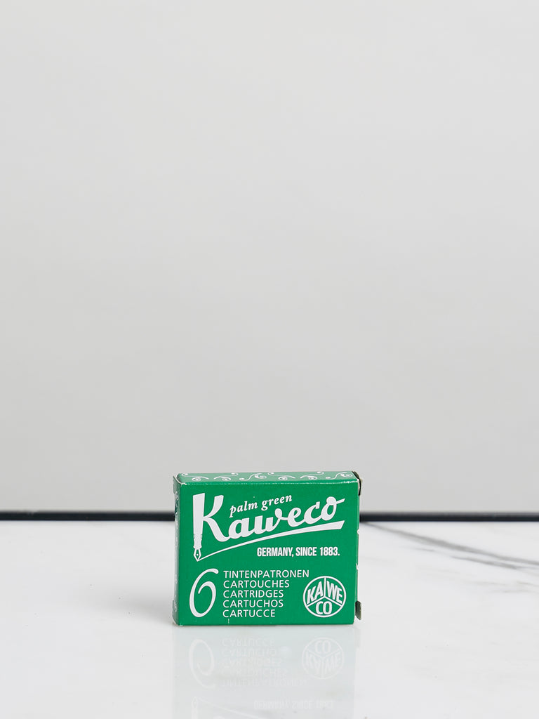 Kaweco Ink Cartridges in Palm Green