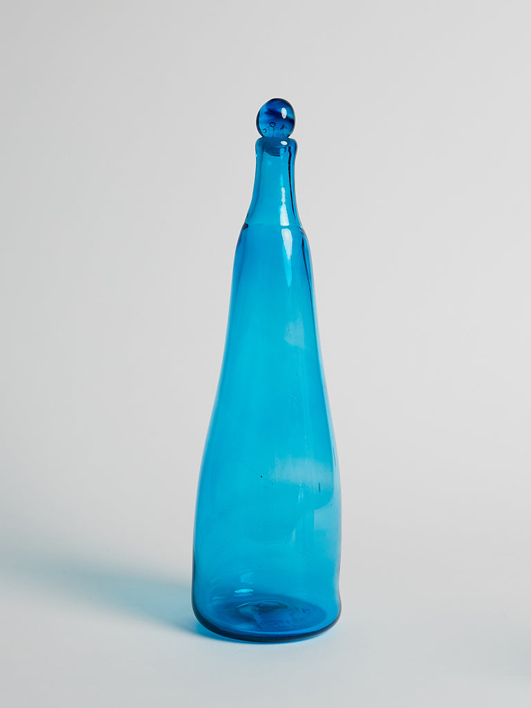 Nikos Haritakis Glass Bottle Large in Ocean