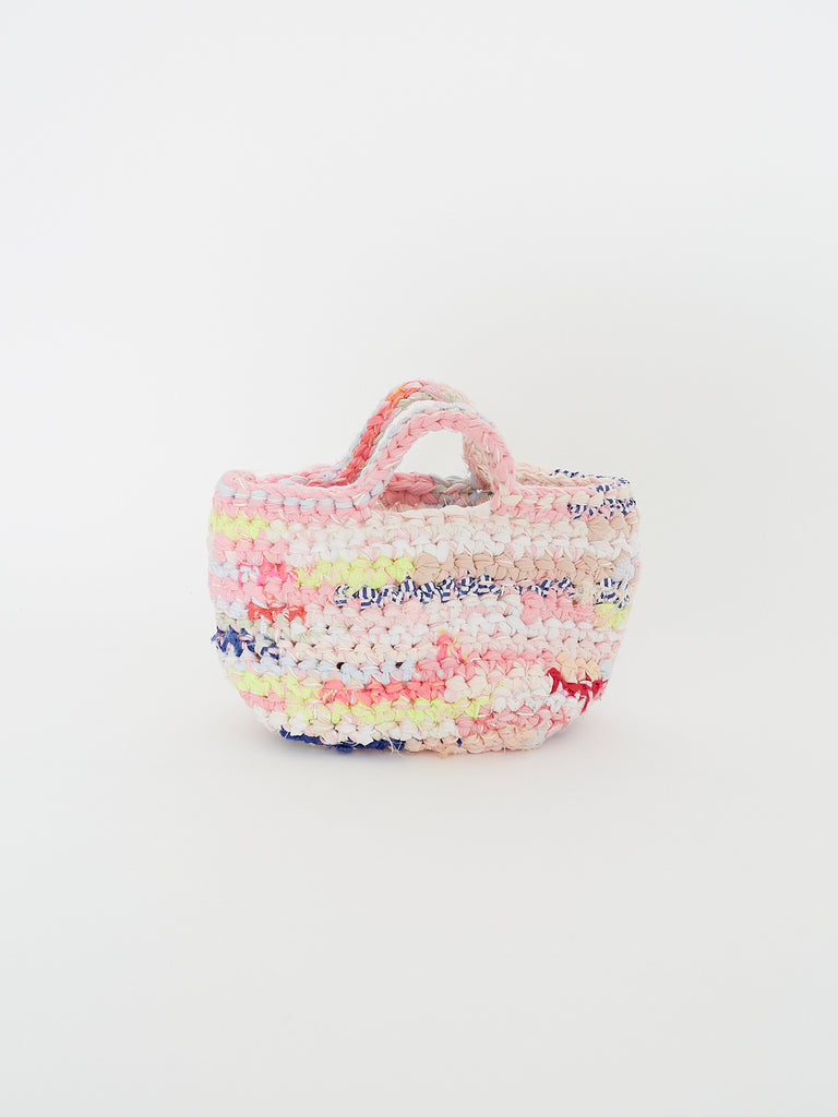 Daniela Gregis Borsa Crochet Bag Caramella in Colour Mix