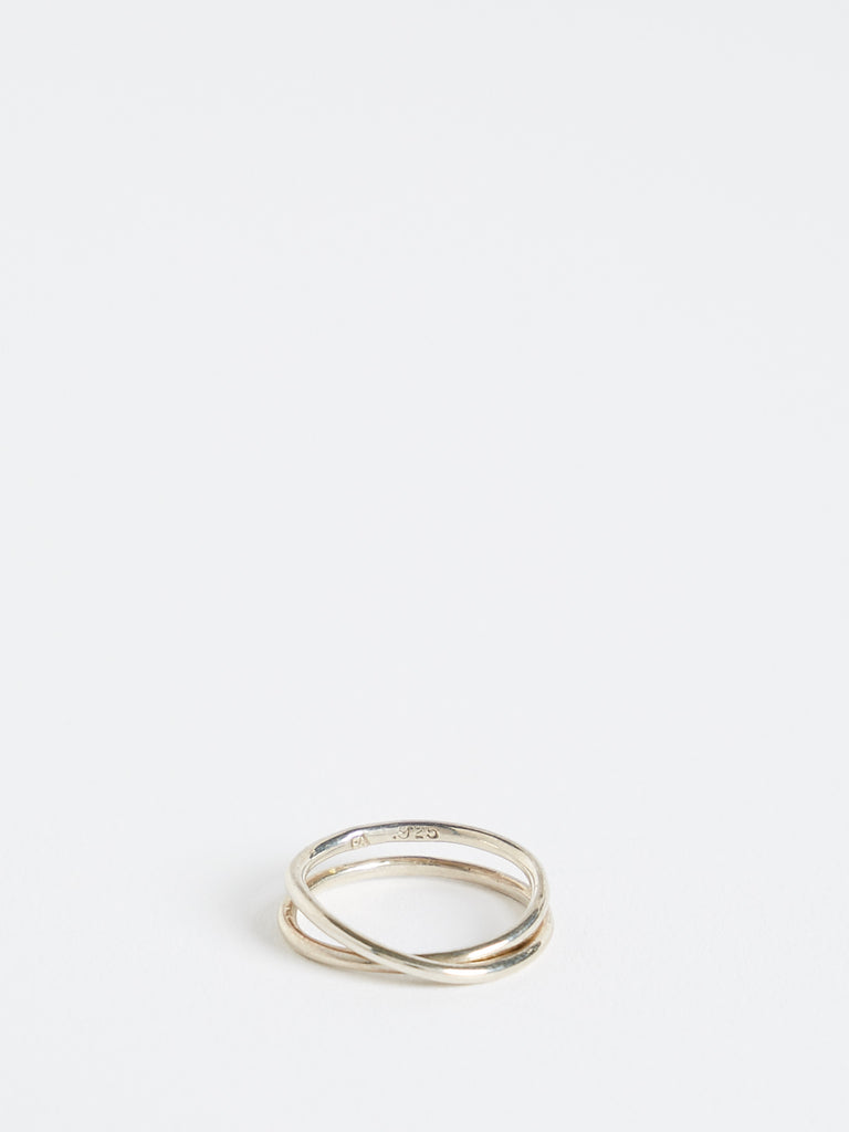 Fay Andrada Kierre Ring in Sterling Silver