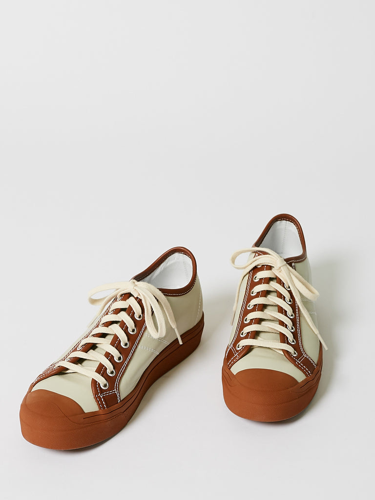 Sofie D'Hoore Falco Sneakers in Mastic/Havana