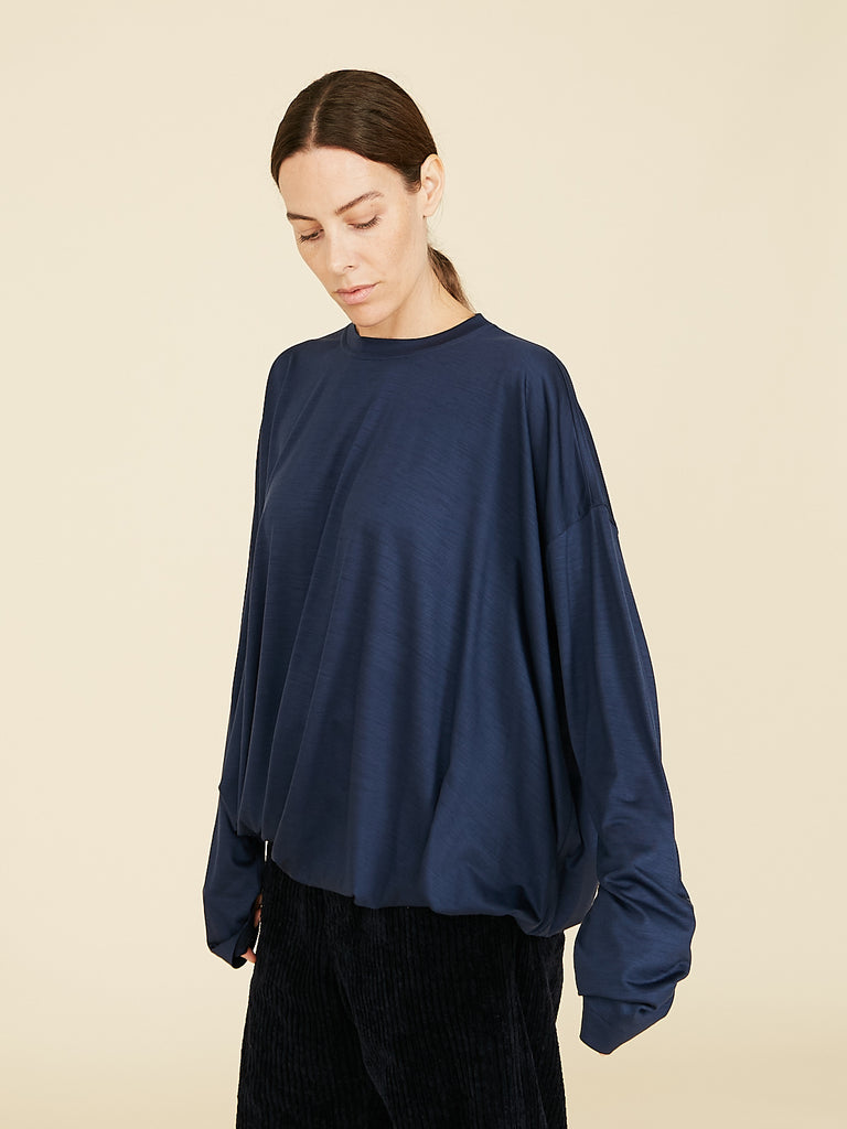 Sofie D'Hoore Bassia Crew Neck in Navy