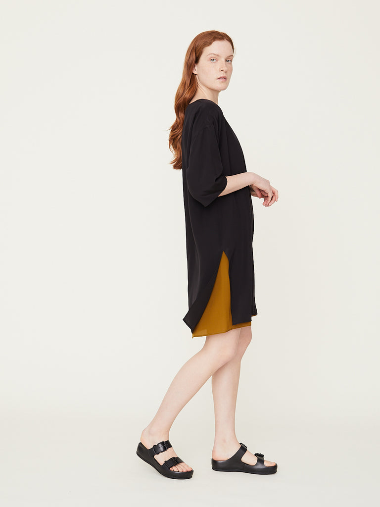 Stephan Janson Duo Dress in Nero