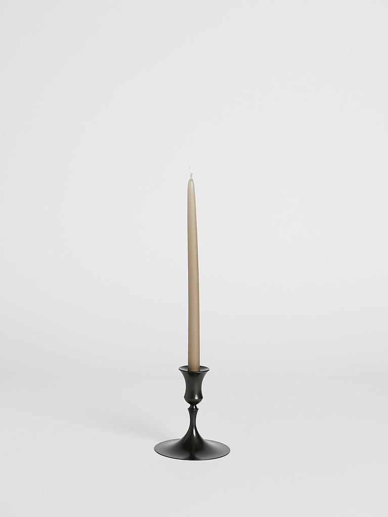 E.R. Butler & CO 0201 Biedermeir Ted Muehling Candlesticks in Oxidised Bronze