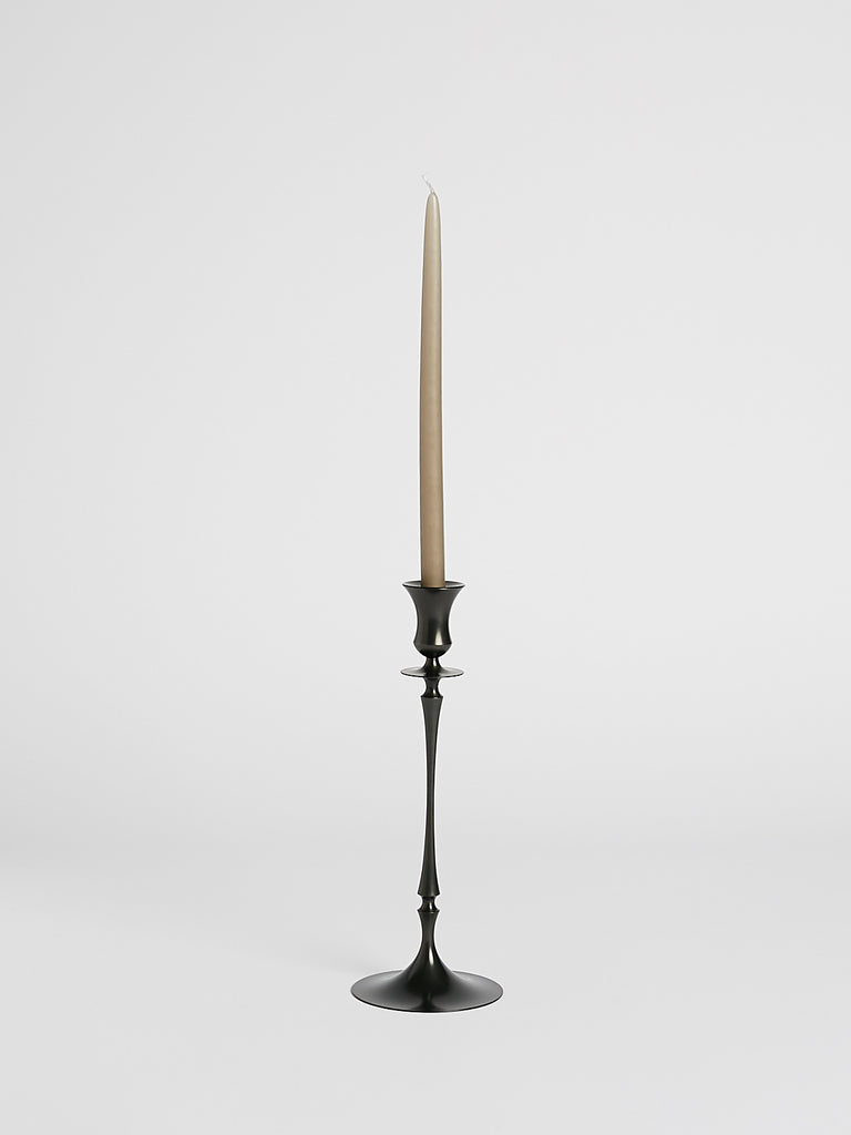 E.R. Butler & CO 0208 Biedermeir Ted Muehling Candlesticks in Oxidised Bronze