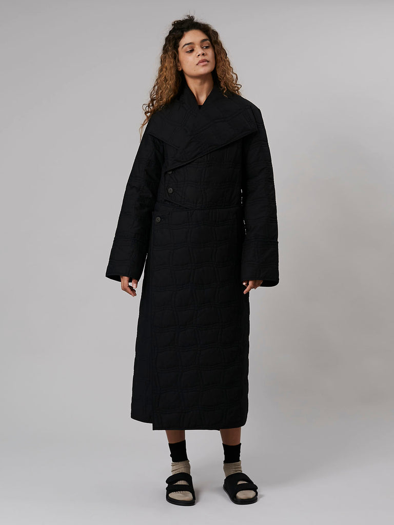 The Tinsmith Coat in Quilted Cotton Flint