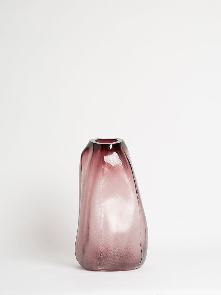 Vogel Studio L Custom-Made Glass Object in Aubergine Light